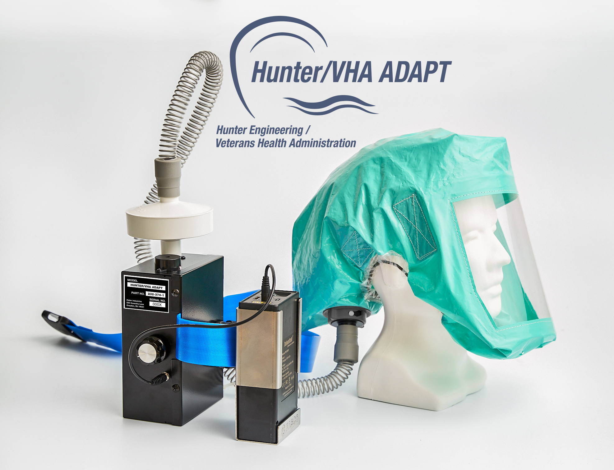 Appareil respiratoire filtrant électrique complet